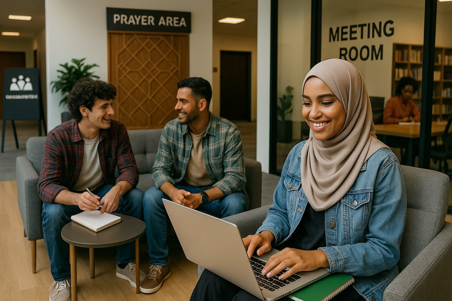 Student club meeting